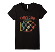 Awesome Since November 1999 Funny T-Shirt 18th Birthday Tee