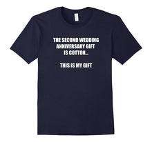 2nd Wedding Anniversary Tee Shirt Marriage Gift for Couples