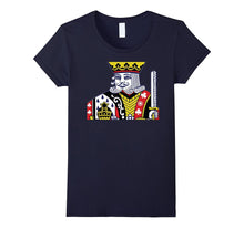 King of Clubs Tshirt Card Games Poker Clothing
