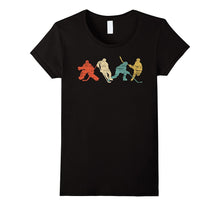 Classic Vintage Style Ice Hockey T-Shirt