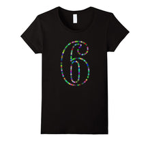 Number 6 Star T-Shirt for Adults & Kids