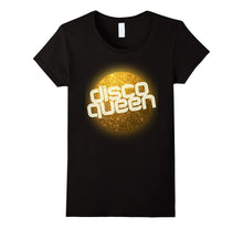 Disco Queen T Shirt - Retro 70's Seventies Retro Disco Ball
