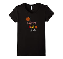 Happy Fall Y'all! Autumn Leaves T-Shirt Tee