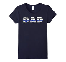Dad Police Law Enforcement Officer Proud Police Dad Shirt
