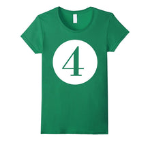 Number 4 T-Shirt for Adults & Kids