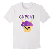 CUPCAT Cute Kawaii Kitty Cat T-Shirt Kitten Cupcake Shirt