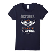 October 2001 Gift 16 Years Old Shirt - 2001 Birthday T Shirt