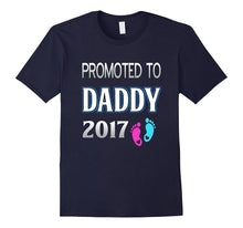 Promoted to Dad First Time Daddy Fathers Day T-Shirt