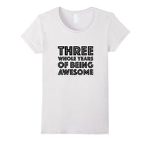 3rd Birthday Shirt Gift Age 3 Three Year Old Boy Girl Tshirt