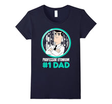 CN Powerpuff Girls Professor Utonium #1 Dad Graphic T-Shirt