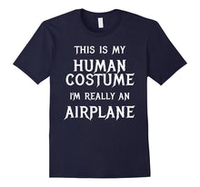 I'm Really an Airplane Halloween Costume Shirt Easy Funny