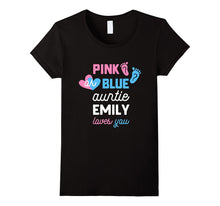 Aunt Emily Baby Shower Reveal Shirts Gender Reveal Tshirt