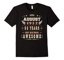 65 Years Old August 1952 65th Birthday Great Gift T-Shirt