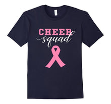 Pink Ribbon Breast Cancer Cheer Squad Cheerleading T Shirt