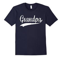 Mens Grandpa Tshirt - Vintage Sports Lettering - Christmas Gift