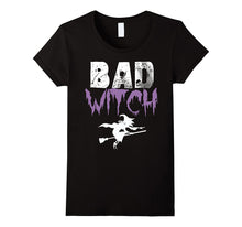 Bad Witch Shirt Funny Halloween Womens Gift Idea T-Shirt