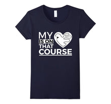Cross Country Mom Shirt My Heart Is on That Course Tshirt
