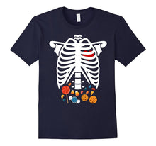 Halloween Skeleton Rib Cage X-Ray Cute Candy T-Shirt