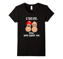 2 Years Couple Shirt Nuts About You Funny Pun T-Shirt