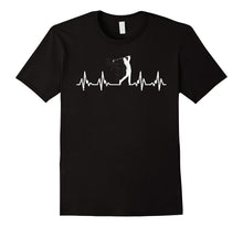 Golfing Heartbeat I Love Playing Golf T-Shirt