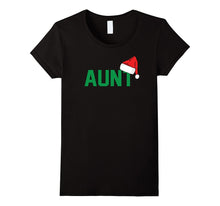 Aunt Christmas Santa Family Matching Pajamas T-Shirt