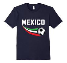 Mexico Flag Soccer Ball Sports Apparel TriColor Gift T-Shirt