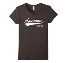 21st Birthday Gift Shirt Awesome Since 1996 21 Year Old Tee