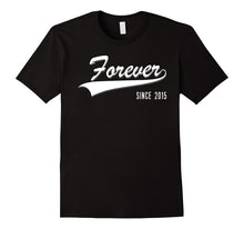 2nd Anniversary Gifts Forever Since 2015 Couple Tshirt
