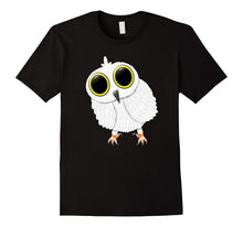 Curious Cute Little Snowy Owl Look Out T-Shirt