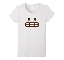 Emoji Nervous Face T-Shirt Grimacing Halloween Emoji Costume