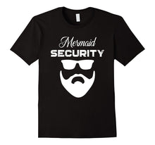 Mermaid Security Shirt Pool Party Halloween Dad Shirt