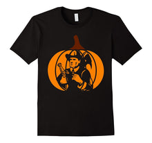 Funny T-Shirt Pumpkin Gifts for Fireman in Halloween.