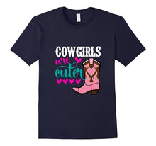 Cowgirls Are Cuter Western Girl Country Themed T-Shirt