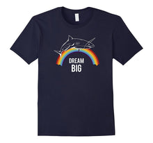 Funny Tee - Shark Unicorn Rainbow - Dream Big T-Shirt