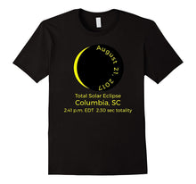 Columbia, SC Total Solar Eclipse 2:41 Pm Viewing T-Shirt