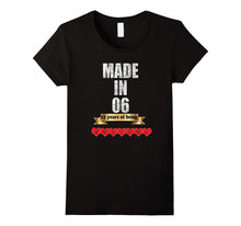 Made in 06 11 Year Old Distressed Vintage Birthday T Shirt