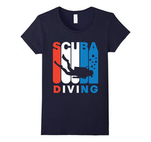 Retro RWnB Scuba Diving Silhouette T-Shirt