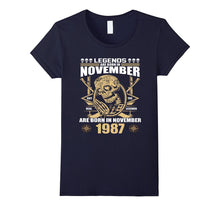 November 1987 30th Birthday 30 Years Old Gift T-Shirt