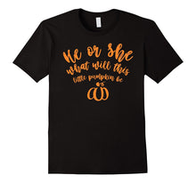He or She What Will This Little Pumpkin Be T-Shirt