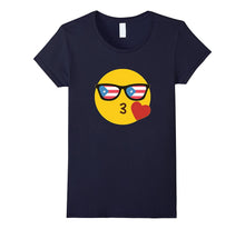 Emoji Puerto Rico T-Shirt Puerto Rican Flag Sunglasses Funny
