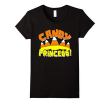 Candy Corn Princess Matching Family Halloween T-Shirt