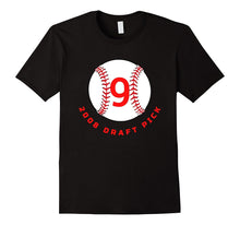 #9 Birthday - 2008 Draft Pick Baseball Birthday T Shirt