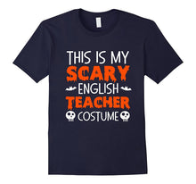Funny Halloween Shirt for English Teachers Bat Skeleton