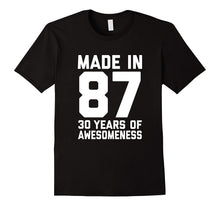 30th Birthday Shirt Gift Age 30 Year Old Mens Womens Tshirt