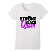 Strong Black Queen Shirt Girl Magic Poppin Light Purple