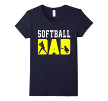 Proud Softball Dad Father Day Funny Shirt Gift