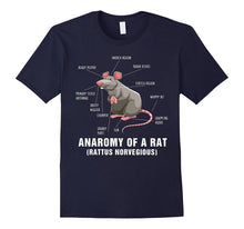 Anatomy of Pet Rat Shirt Funny Gift Shirt for Rat Lover