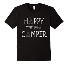 Happy Camper Shirt - Camping T-Shirt Teepee Leaf Tee