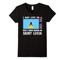 SAINT LUCIA Proud Flag Gift Tee