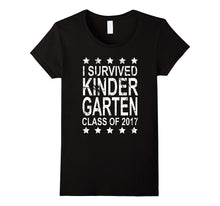 I Survived Kindergarten Class of 2017 Graduation Gift T-Shir